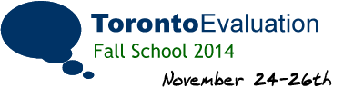 Toronto Evaluation Fall School Logo
